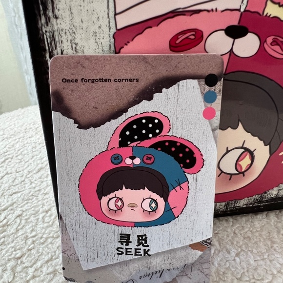 Maymei Once Forgotten Corners Bunny Seek Plush Keychain - Picture 13 of 14